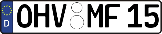 OHV-MF15