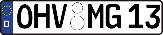 OHV-MG13