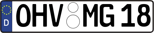 OHV-MG18