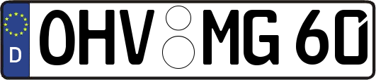 OHV-MG60