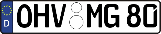 OHV-MG80