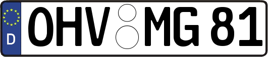 OHV-MG81