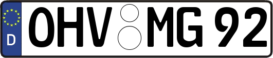 OHV-MG92