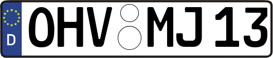 OHV-MJ13