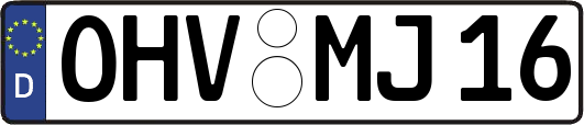 OHV-MJ16