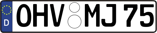 OHV-MJ75