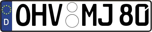 OHV-MJ80