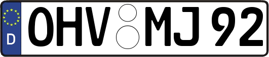 OHV-MJ92