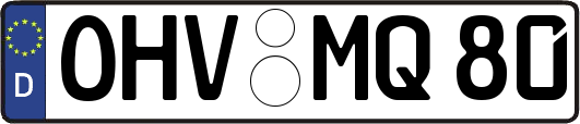 OHV-MQ80