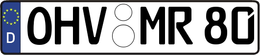 OHV-MR80