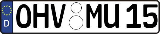 OHV-MU15