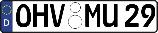 OHV-MU29