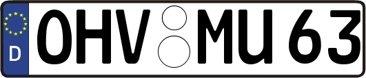 OHV-MU63