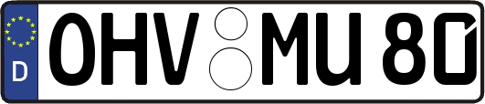 OHV-MU80