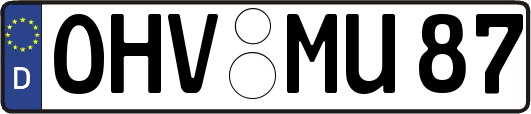 OHV-MU87
