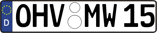 OHV-MW15