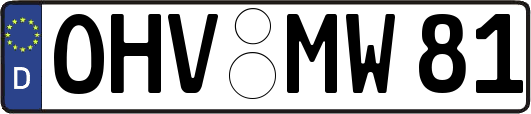 OHV-MW81