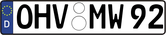OHV-MW92