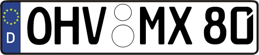OHV-MX80