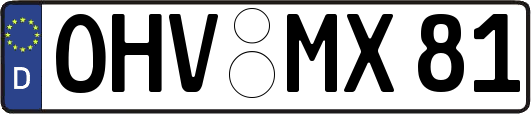 OHV-MX81
