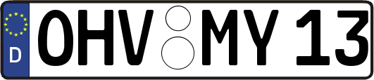 OHV-MY13
