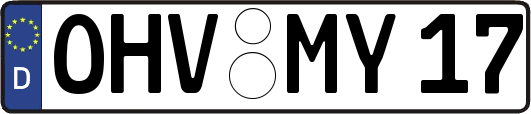 OHV-MY17