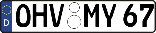 OHV-MY67