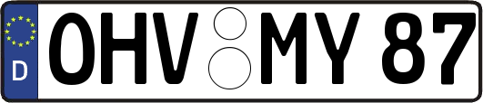 OHV-MY87