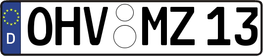 OHV-MZ13