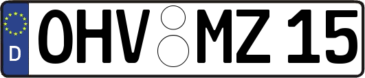 OHV-MZ15