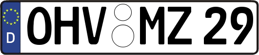 OHV-MZ29
