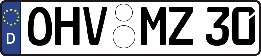 OHV-MZ30