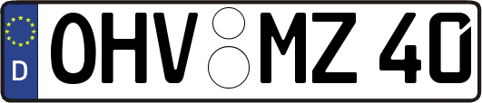 OHV-MZ40