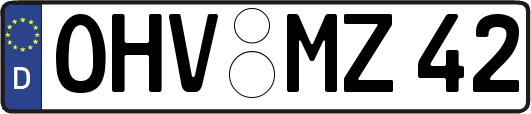 OHV-MZ42