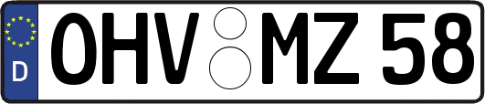 OHV-MZ58