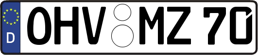 OHV-MZ70