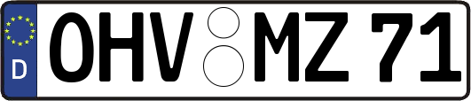 OHV-MZ71