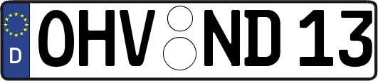 OHV-ND13