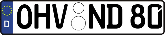 OHV-ND80
