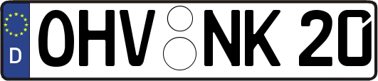 OHV-NK20