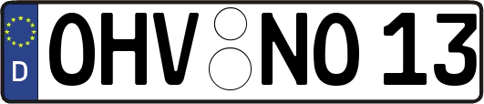 OHV-NO13