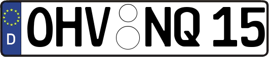 OHV-NQ15