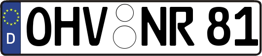 OHV-NR81