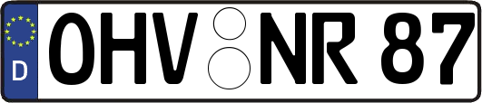 OHV-NR87