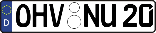 OHV-NU20