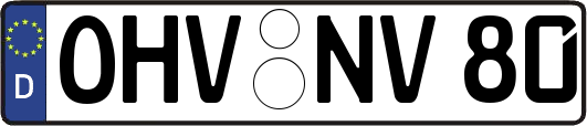 OHV-NV80