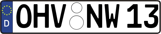 OHV-NW13
