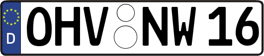 OHV-NW16