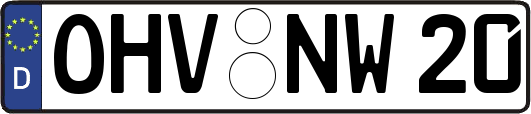 OHV-NW20