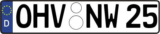 OHV-NW25